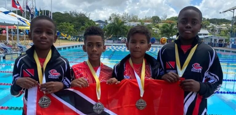 CGCL Sponsorship Empowers Young Athletes at GOODWILL Swimming Championship in Barbados.