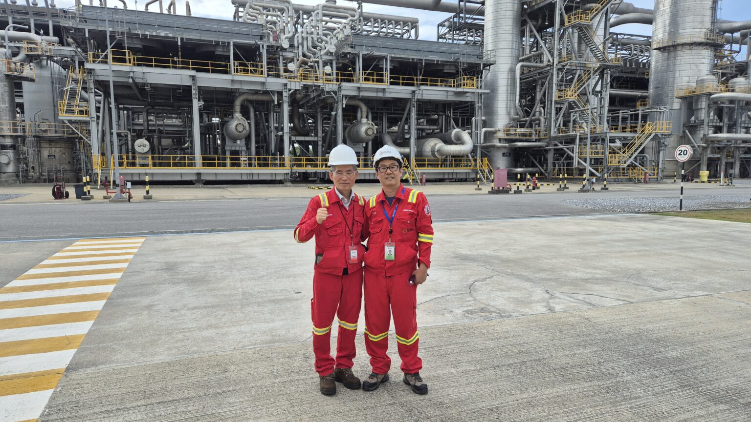 Cgcl CGCL Hosts Korean Embassy Officials – Caribbean Gas Chemical Limited
