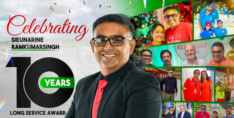 10 Years and Counting – CGCL Executive, Sieunarine Ramkumarsingh Achieves Long Service Milestone
